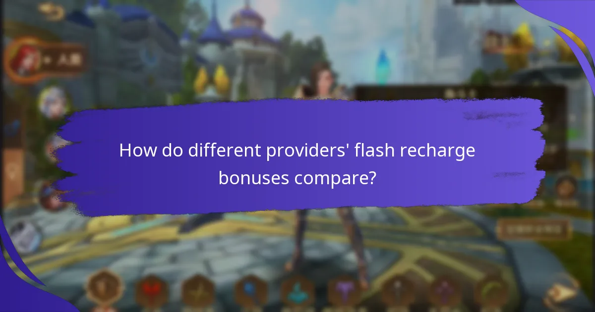 How can I redeem flash recharge bonuses?