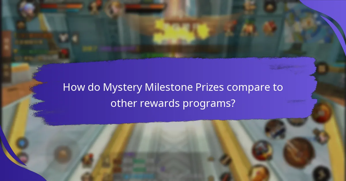How do Mystery Milestone Prizes work?
