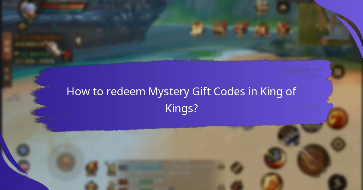 How to redeem Mystery Gift Codes in King of Kings?