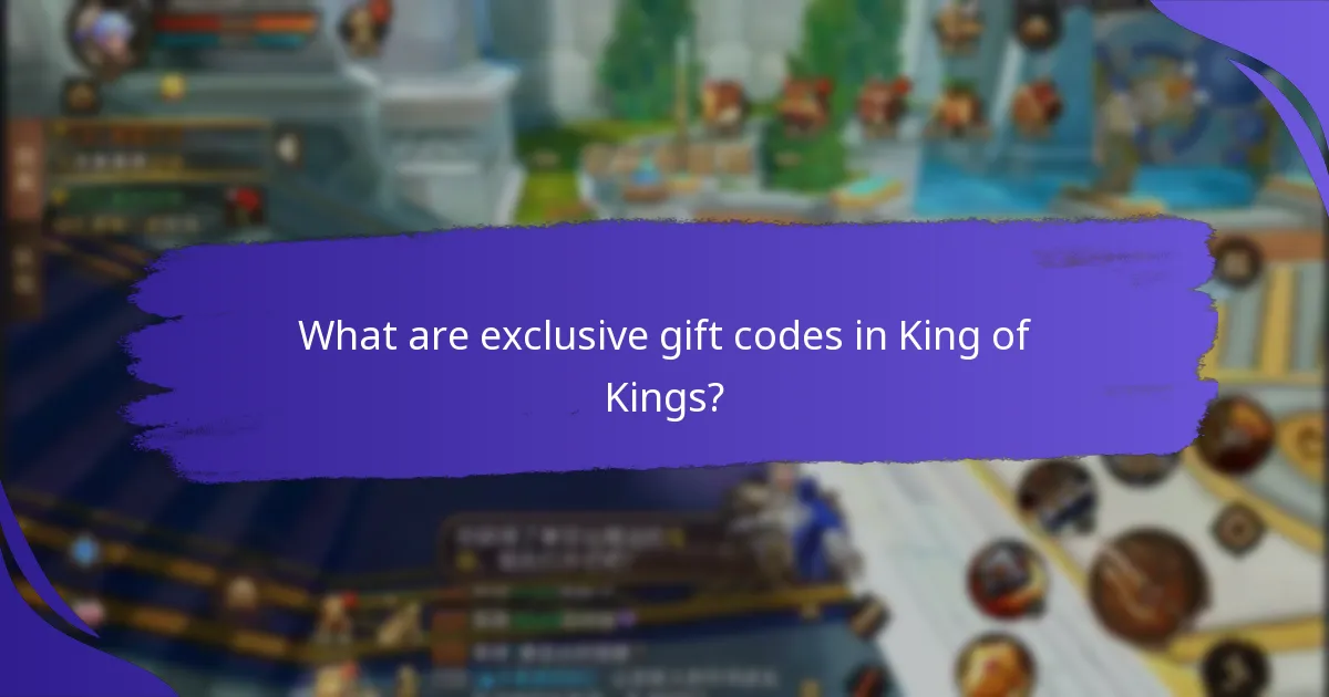 What rewards can I expect from exclusive gift codes?
