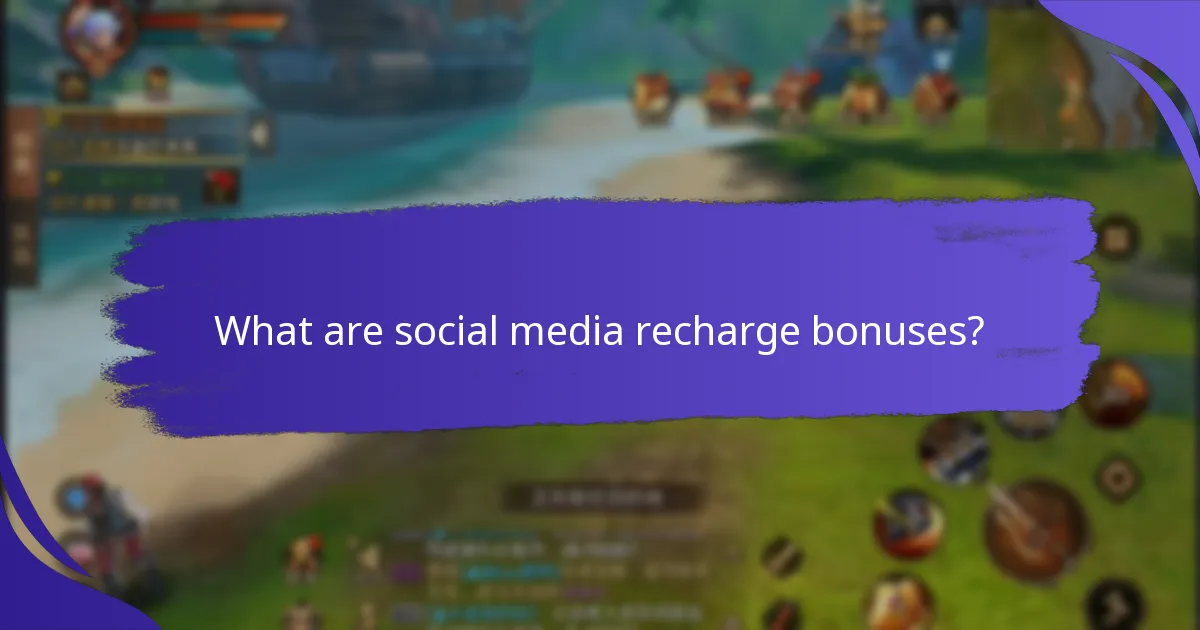 How to maximise social media recharge bonuses?