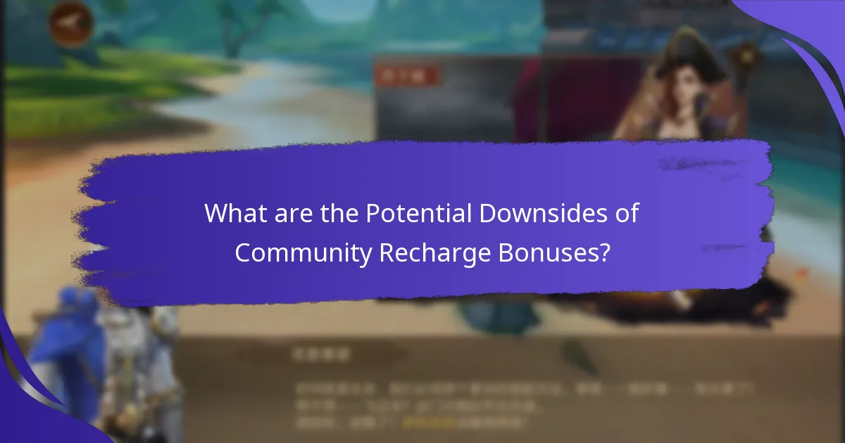 Which Community Recharge Bonus Programs are Most Effective?